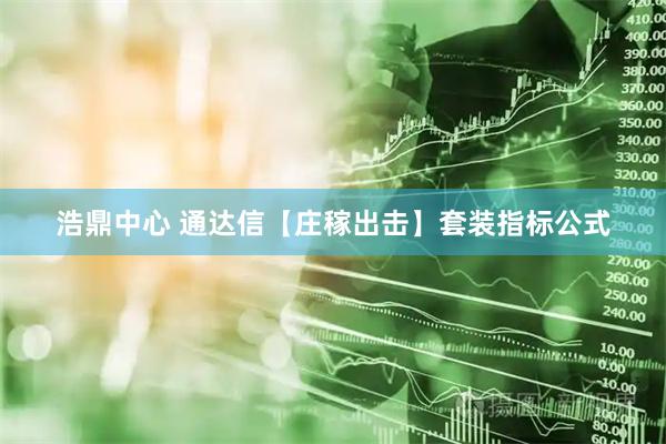 浩鼎中心 通达信【庄稼出击】套装指标公式